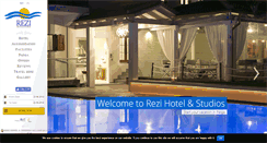 Desktop Screenshot of hotelrezi.gr